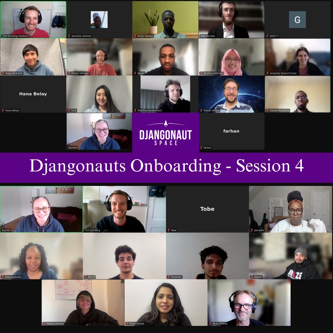 Djangonaut intro call